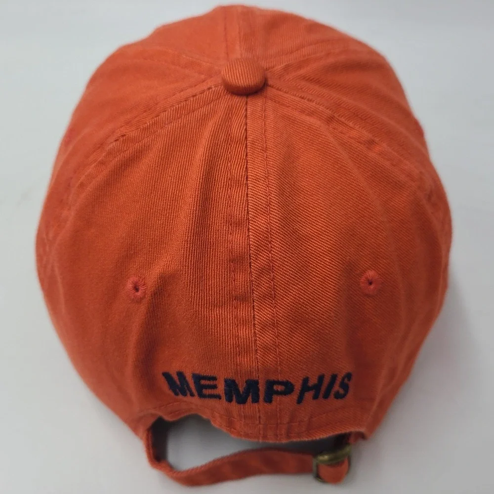 Hard Rock Cafe Hat‎ Strapback The Game Split Bar Orange Memphis Adjustable Men